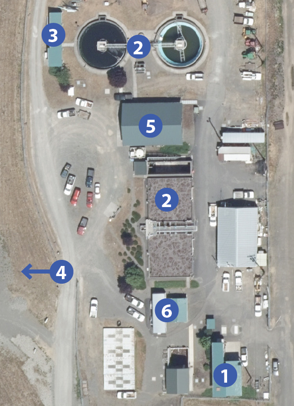 Ridgefield Plant Aerial Photograph